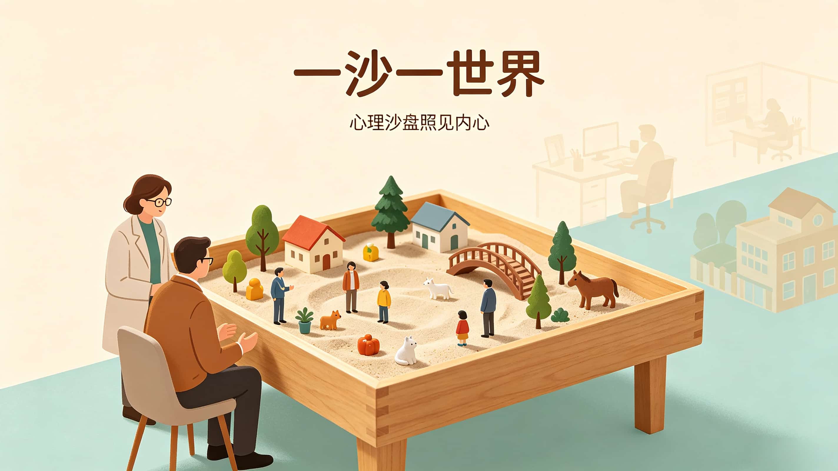 一沙一世界｜心理沙盘，照见内心，治愈生活